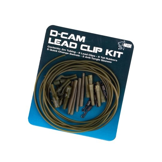 NASH LEAD CLIP PACK D-CAM 5szt.